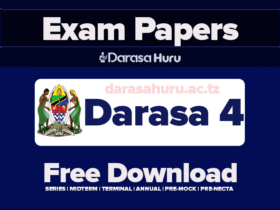 CHUNYA MOCK DARASA LA SABA 2024 Kiswahili Medium