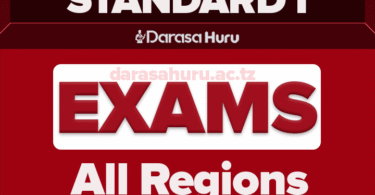 Standard One Examinations Past Papers: Monthly Exams, Midterm Exams, Terminal Exams and Annual Exams