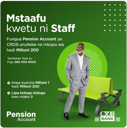 How to Open CRDB Pension Account