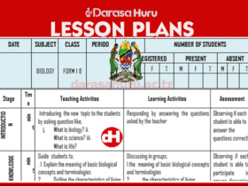 Download Lesson Plans For Teachers Form 1 - 4 Secondary School, Mathematics Lesson Plans Form 1 - 4, BIOLOGY Lesson Plans Form 1 - 4, CHEMISTRY Lesson Plans Form 1 - 4, PHYSICS Lesson Plans Form 1 - 4, KISWAHILI Lesson Plans Form 1 - 4, LITERATURE IN ENGLISH Lesson Plans, ENGLISH LANGUAGE Lesson Plans Form 1 - 4, GEOGRAPHY Lesson Plans Form 1 - 4, HISTORY Lesson Plans Form 1 - 4, CIVICS Lesson Plans Form 1 - 4