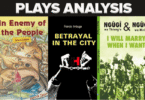 Plays Books Analysis Form 5 6 Advanced Level