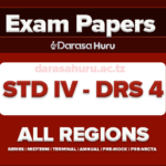 Standard Four 4 (Darasa la Nne) Exams 2024