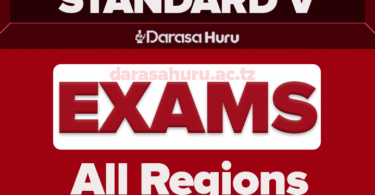 Standard Five 5 Examinations Past Papers: Monthly Exams, Midterm Exams, Terminal Exams and Annual Exams, Standard Five Exams