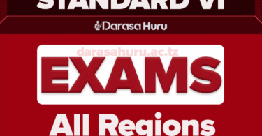 Standard Six 6 Examinations Past Papers: Monthly Exams, Midterm Exams, Terminal Exams and Annual Exams