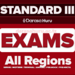 Standard Two Examination Past Papers: Monthly Exams, Midterm Exams, Terminal Exams and Annual Exams, Standard Three (III) Examinations Past Papers: Monthly Exams, Midterm Exams, Terminal Exams and Annual Exams