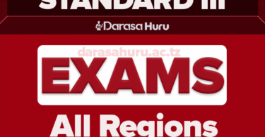 Standard Two Examination Past Papers: Monthly Exams, Midterm Exams, Terminal Exams and Annual Exams, Standard Three (III) Examinations Past Papers: Monthly Exams, Midterm Exams, Terminal Exams and Annual Exams