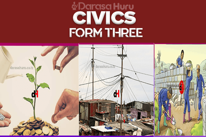 Civics Form Three (III) Full Notes - All Topics