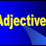 Adjective
