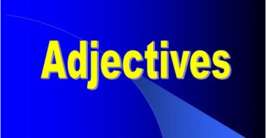 Adjective