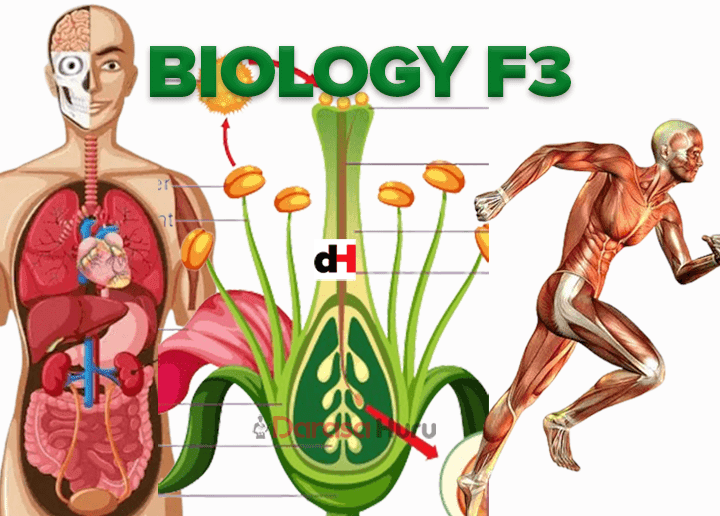 BIOLOGY NOTES FOR FORM THREE