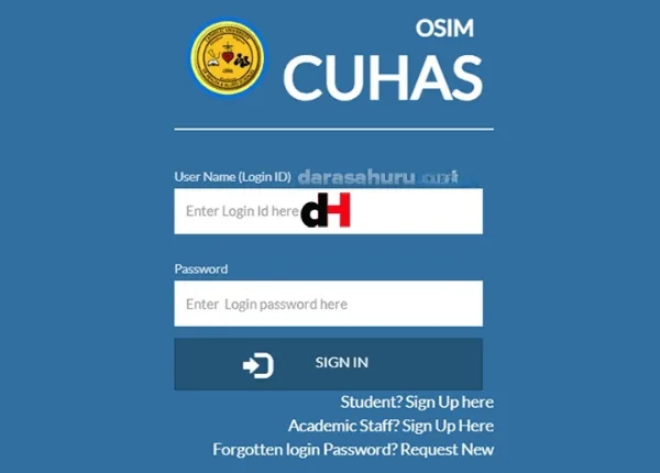 Catholic University of Health and Allied Sciences (CUHAS) Online Application System