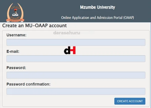 Mzumbe University(MU) Admission Online Application System