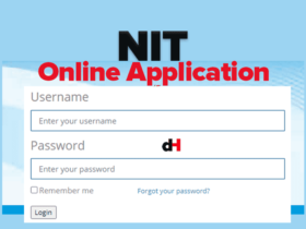 NIT Online Application System (OAS) Apply Now