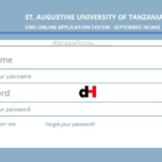 St. Augustine University of Tanzania (SAUT) Admission Online Application System