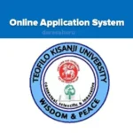 Teofilo Kisanji University(TEKU) Online Application System
