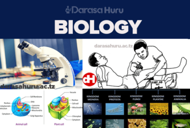 Biology Notes For Form One O'Level PDF - All Topics