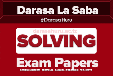 MBEYA DC Mock I Darasa la Saba July 2025, BAGAMOYO Mock Darasa la Saba Examinations 2024, Mbalali DC Darasa La Saba Ward Mock Exams March 2025, Korogwe Darasa La Saba Mock Exams January 2025 na Majibu