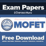 MOFET Standard Four Pre-Joint Assessment April 2024