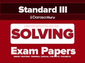 English Standard Three Annual Exam 2025