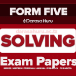Form Five Examination Past Papers 2025, Njige Biology Form Five Series and Joint Exams With Answers