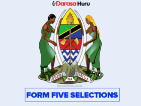 List Of Students New Form Five 5 Selection 2024, Form 5: Form Five Selection 2025/2026 By TAMISEMI