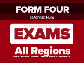 Form Four Exams With Marking Schemes 2025, Form Four Mock And Pre NECTA Exams 2025