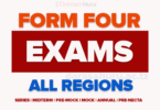 Form Four Mock And Pre NECTA Exams 2025 - All Regions
