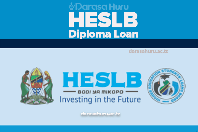 Diploma Waliopata Mkopo HESLB 2025, HESLB Diploma Loan Application Window