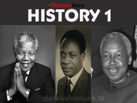 History 1 Full Notes Advanced Level Form 5 and 6