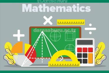 Mathematics Form One Notes New Syllabus, Basic Mathematics For Form Four Full Notes, LINEAR PROGRAMMING. Linear programming – is a branch of mathematics which deals with either minimizing the cost or maximizing the profit. It gives the best way of utilizing the scarce resources available. It is so called because it only involves equations and inequalities which are linear. Simultaneous Equation. One of the methods used in solving linear simultaneous equations is a graphical method. Two linear simultaneous equations in two unknowns can be graphically solved by passing through the following procedures. Draw the two lines which represent the two equations on the xy – plane this is done by deter mining at least two points through which each line passes, the intercept are commonly used Determine the point of intersection of the two lines. This point of intersection is the solution to the system of equations. FACT: If two straight lines are not parallel then they meet at only one point: In case the lines do not meet, there is no solution to the corresponding system of simultaneous equations. Example 1 Graphically solve the following system of simultaneous equations. Example 2 Find the solution to the following system of simultaneous equations by graphical method. Solving Simultaneous Equations Graphically Solve simultaneous equations graphically Example 3 Solve the following simultaneous equations graphically and check your solution by a non-graphical method: Example 4 Find the solution to the following system of simultaneous equations by graphical method. Exercise 1 Find the solution to the following systems of simultaneous equations graphically. Try: Ali paid 34 shillings for 10 oranges and 35 mangoes. Moshi went to the same market and paid 24 shillings for 16 oranges and 18 mangoes. What was the price for a mango and for an orange? Inequalities Forming Linear Inequalities in Two Unknowns from Word Problems Form linear inequalities in two unknowns from word problems Linear inequalities Normally any straight line drawn on xy – plane separates it into two disjoint sets. These sets are called half – planes Consider the equation y = 5 drawn on the xy plane as shown below. From the figure above, all points above the line, that is all points in the half plane A which is above the line satisfy the relation y>5 and those lying in the half plane B which is below the given line, satisfy the relation y< 5. Shading of Regions In linear programming usually the region of interest is left clear that is we shade unwanted region(s). NB: When shading the half planes we consider the inequalities as the equations but dotted lines are used for the relations with > or < signs and normal lines are used for those with ≥ or ≤ signs. Consider the inequalities x>0, y>0 and 2x + 3y >12 represented on the xy-plane In this case we draw the line x=0, y= 0 and 2x+3y=12 but the point about the inequality signs for each equation must be considered. From the figure above, the clear region satisfy all the inequalitiesx>0, y>0 and 2x + 3y >12, these three lines are the boundaries of the region. The Solution Set of Simultaneous Linear Inequalities Graphically Find the solution set of simultaneous linear inequalities graphically Example 5 Draw and show the half plane represented by 8x + 2y ≥16 Feasible Region Definition: In the xy plane the region that satisfies all the given inequalities is called the feasible region (F.R) Example 6 Indicate the feasible region for the inequalities 2x+3y ≥ 12 and y-x ≤ 2. Determine the solution set of the simultaneous inequalities y + x ≥3 and x-2y ≤ 9. Example 7 Fatuma was given 30 shillings to buy oranges and mangoes. An orange costs 2 shillings while a mango costs 3 shillings. If the number of oranges bought is at least twice the number of mangoes, show graphically the feasible region representing the number of ranges and mangoes she bought, assuming that no fraction of oranges and mangoes are sold at the market. Solution:- Let x be the number of oranges she bought and y the number of mangoes she bought. Now the cost of x and y together is 2x + 3y shillings which must not exceed 30 shillings. Inequalities: 2x + 3y ≤30 ……… (i) and x≥2y …………….. (ii), Also because there is no negative oranges or mangoes that can be bought, then x≥ and y≥0 ……….. (iii) Now the line 2x + 3y ≤30 is the line passing through (0, 10) and (15,0) and the line x≥2y or x – 2y ≥ 0 is the line which passes through (0,0) and (2,1). Exercise 2 For practice. Draw the graph of the equation 2x – y = 7 and show which half plane is represented by 2x – y >7 and the one represented by 2x – y 3 – x on the same axes and indicate the feasible region. A post office has to transport 870 parcels using a lorry, The Objective Function An Objective Function from Word Problems Form an objective function from word problems Linear programming components Any linear programming problem has the following: Objective Alternative course (s) of action which will achieve the objective. The available resources which are in limited supply. The objective and its limitations should be able to be expressed as either linear mathematical equations or linear inequalities. Therefore linear programming aims at finding the best use of the available resources. Programmingis the use of mathematical techniques in order to get the best possible solution to the problem Steps to be followed in solving linear programming problems; Read carefully the problem, if possible do it several times. Use the variables like x and y to represent the resources of interest. Summarize the problem by putting it in mathematical form using the variables let in step (b) above. In this step you need to formulate the objective function and inequalities or constraints. Plot the constraints on a graph From your graph, identify the corner points. Use the objective function to test each corner point to find out which one gives the optimum solution. Make conclusion after finding or identifying the optimum point among the corner points. Maximum and Minimum Values Corner Points on the Feasible Region Locate corner points on the feasible region Example 8 A student has 1200 shillings to spend on exercise books. At the school shop an exercise book costs 80shillings, and at a stationery store it costs 120 shillings. The school shop has only 6 exercise books left and the student wants to obtain the greatest number of exercise books possible using the money he has. How many exercise books will the student buy from each site? Therefore the student will buy 6 exercise books from each site. Example 9 A nutritionist prescribes a special diet for patients containing the following number of Units of vitamins A and B per kg, of two types of food f1 and f2 If the daily minimum in take required is 120 Units of A and 70 units of B, what is the least total mass of food a patient must have so as to have enough of these vitamins? Solution: Let x be the number of kg(s) of F1 that patient gets daily and y be the number of kg(s) of F2 to be taken by the patient daily. Objective function: F (x, y) = (x + y) minimum f (C) = 10 + 0 = 10 So f (B) = 6.8 is the minimum Therefore the least total mass of food the patient must have is 6.8 kilograms The Minimum and Maximum Values using the Objective Functio Find the minimum and maximum values using the objective function Example 10 A farmer wants to plant coffee and potatoes. Coffee needs 3 men per hectare while potatoes need also 3 men per hectare. He has 48 hired laborers available. To maintain a hectare of coffee he needs 250 shillings while a hectare of potatoes costs him 100 shillings. . Find the greatest possible land he can sow if he is prepared to use 25,000 shillings. Solution: Let x be the number of hectares of coffee to be planted and y be the number of hectares of potatoes to be planted. Objective function: f (x, y) = (x, + y) maximum 3x + 3y ≤ 48 or x + y ≤16 ………….(i) 250x + 100y≤ 25,000 Or 5x + 2y ≤ 500………(ii) x ≥ 0 ……………………(iii) y≥ 0 ……………………(iv) Using the objective function f (x, y) = (x + y) maximum, f (A) = (0 + 250) = 250 f (B) = (0+16) = 16 f (C) = (16+0) = 16 f(D) = (100+0)= 100 (maximum) Therefore the greatest possible area to be planted is 250 hectors of potatoes. NB: In most cases L.P problems must involve non-negativity constraints (inequalities) that are x ≥ 0 and y ≥ 0. This is due to the fact that in daily practice there is no use of negative quantities. Example 11 A technical school is planning to buy two types of machines. A lather machine needs 3m2 of floor space and a drill machine needs 2m2 of floor space. The total space available is 30m2. The cost of one lather machine is 25,000 shillings and that of drill machine is 30,000 shillings. The school can spend not more than 300,000 shillings, what is the greatest number of machines the school can buy? Solution: Let x be the number of Lather machines and y be the number of drill machines to be bought Objective function: f(x, y) = (x + y) max Inequalities: 3x + 2y ≤ 30.. ………………….(i) 25,000x + 30,000y ≤300,000 Or 5x + 6y ≤ 60……………………..(ii) x ≥ 0 ……………………………….(iii) y ≥ 0…………………… ………….(iv) Since the incomplete machine can’t work, then B = (8, 3) or (7, 4).That is approximating values of x and y to the possible integers without affecting the given inequalities or conditions. Now by using the objective function, f (A) = 0 + 10 = 10 f(B) = 7 + 4 0r f (B) = 8 + 3 = 11 f (C) = 10 + 0 = 10 f (D) = 0 + ) = 0 So f (B) gives the maximum number of machines which is 11. Therefore the greatest number of machines that can be bought by the school is 11 machines. Exercise 3 1. Show on a graph the feasible region for which the restrictions are: y ≤ 2x, x≥ 6, y≥2 and 2x + 3y ≤30 From the graph at which point does: y – x take a maximum value? x + y take a maximum value? y – x take a maximum value? 2. With only 20,000 shillings to spend on fish, John had the choice of buying two types of fish. The price of a single fish type 1 was 2,500shillings and each fish of type 2 was sold at 2,000 shillings. He wanted to buy at least four of type 1. What is the greatest number of fish did John buy? How many of each type could he buy? 3. How many corner points does the feasible region restricted by the inequalities? x≥0, y ≥ 0, 3x + 2y ≤ 18 and 2x + 4y ≤16 have? Which corner point maximizes the objective function f (x, y) = 2x + 5y?, Matrices and Transformation, Topic 6: Vectors - Basic Mathematics Form Four, Trigonometry, Probability, Three Dimensional Figures, Area and Perimeter, Coordinate Geometry, Statistics, Similarity