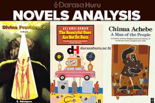 Novels Books Analysis Advanced Level - Form 5 & 6