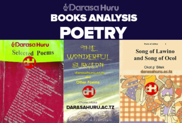 Poetry Books Analysis, Poetry Books Analysis Form 3 & 4 Ordinary Level PDF