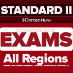 Standard Two Exams (Mitihani ya Darasa La Pili) 2025