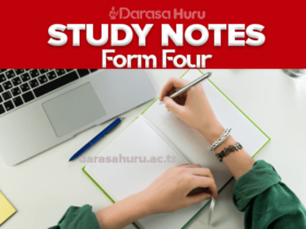 Form Four Study Notes - All Subjects