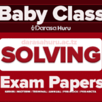 MESP Tanzania Baby Class End of Month Exam July 2025