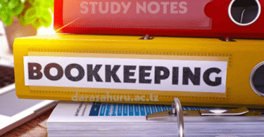 Book Keeping Study Notes Form 1 2 3 4 Notes OLevel– Tanzania, Book Keeping Form Four Full Notes All Topics, Book Keeping Notes Form Three – All Topics