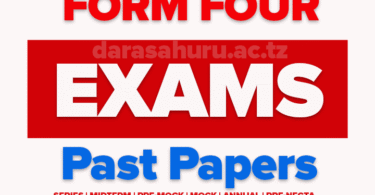 KASULU TC Form Four Pre-Mock Exams 2025 With Marking Schemes, Markaz Islamic Form Four Special Exam 2025, Form Four Exams With Marking Schemes 2025 - All Regions, BUHIGWE DC Form Four Midterm Examinations April 2025, ARUSHA Form Four 8 Regions Mock Examinations May 2025, JEPGOS Form Four Pre-Mock Examinations May 2025
