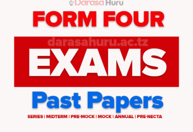 KASULU TC Form Four Pre-Mock Exams 2025 With Marking Schemes, Markaz Islamic Form Four Special Exam 2025, Form Four Exams With Marking Schemes 2025 - All Regions, BUHIGWE DC Form Four Midterm Examinations April 2025, ARUSHA Form Four 8 Regions Mock Examinations May 2025, JEPGOS Form Four Pre-Mock Examinations May 2025