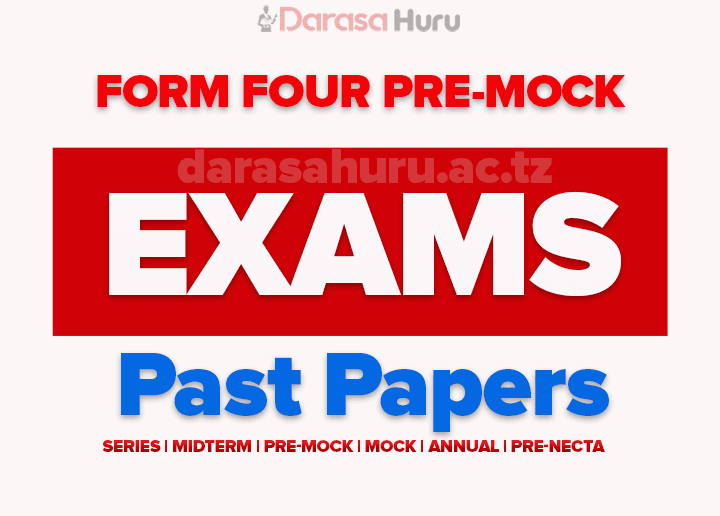 CASAU Form Four Pre-mock Examination 2025-Catholic Schools Academic Union, Mbeya City MCAC Pre-Mock Form Four Exams 2025 With Marking Scheme, DAR ES SALAAM CITY FORM FOUR PRE-MOCK EXAMS 2025 WITH MARKING SCHEMES