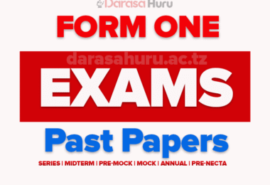 JIEPSS Form One Joint Terminal Examination 2025 All Subjects, Form One Opening Exams New Syllabus July 2025, Ilemela (Mwanza) Form One Joint Terminal Exams 2025 With Marking Schemes, Hai DC Form One New Syllabus Terminal Exam May 2025, Nkerege Form One New Syllabus Terminal Exam May 2025, Shinyanga Midterm Form One New Syllabus Exams March 2025 All Subjects