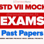 Zonal Standard Seven (Darasa la Saba) Mock II Exams 2025 Katavi-Mbeya-Njombe-Rukwa-Ruvuma and Songwe, Kondoa DC Darasa La Saba Mock Exam 2025, Kondoa DC Standard Seven Mock Exam 2025, Dar Es Salaam Standard Seven Regional Mock Exams 2025, HANDENI TC Mock Exams For Standard Seven 2025, ARUSHA Standard Seven Mock Exams Mei 2025, Shinyanga Standard Seven Pre-Mock Exams 2025, Kilimanjaro Regional Mock Darasa La Saba 2025, Standard Seven(Darasa la Saba) Joint Mock Examinations For 8 Mei 2025, Ubungo Municipal Council Joint Examination for Standard Seven May 2025, Standard Seven Mock Exams 2025 KIGOMA-Kiswahili and English Medium, Standard Seven Mock Exams 2025 Singida, Standard Seven Mock Exams 2025 Singida, SISIMBA Ward Standard Seven Mock Exams 2025 Mbeya English and Kiswahili Medium