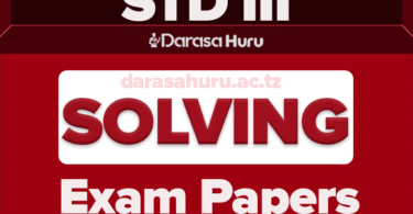 KAWAWA Grade Three Midterm Examinations March 2025