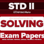 Numeracy Standard Two Pre-NECTA Exam 2025, Numeracy Standard One Annual Exam 2025 by PENTA, Zonal Standard Two Assessment Examination 2025, APEO MOCK EXAMS STANDARD TWO 2025, MBEYA STANDARD TWO (DARASA LA PILI) REGIONAL ASSESSMENT EXAMS