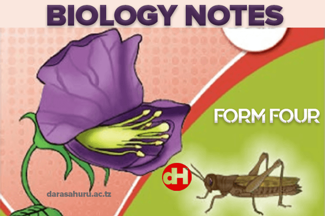 Biology Form Four Notes - All Topics