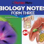 BIOLOGY FORM III - Darasa Huru, Biology Form Three Notes - All Topics