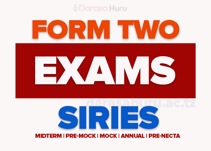 KISWAHILI Form Two 8 Exam Series 2025