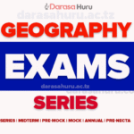 Download ISESE UBN Geography Form Four Exams Series 2025