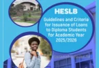 HESLB Guidelines and Criteria For Diploma Students 2025