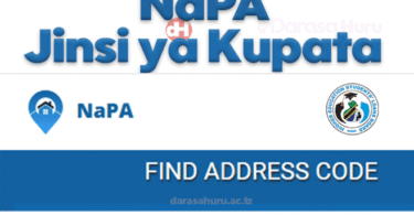 NaPA Reference Number Jinsi ya Kupata