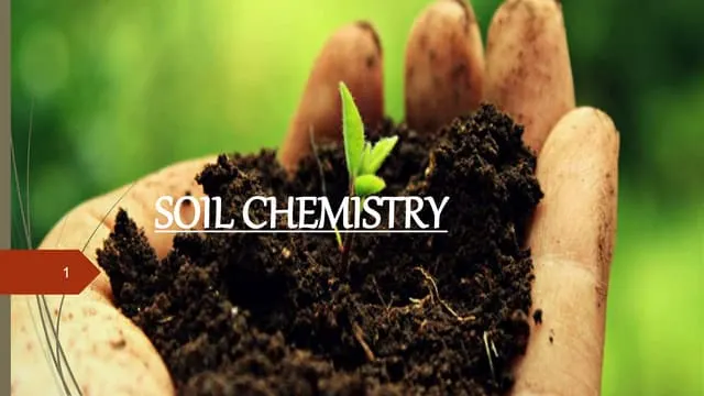 Soil Chemistry